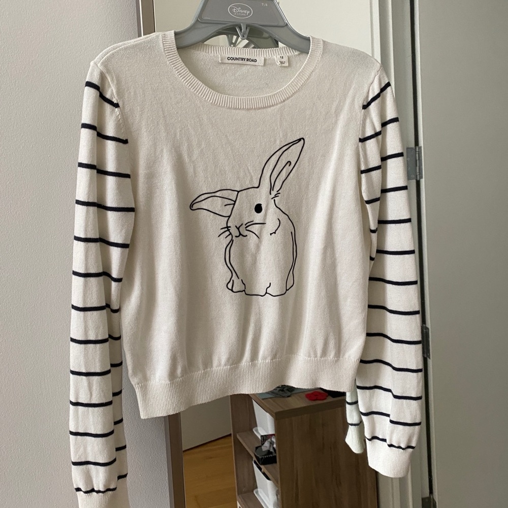 Country Road Bunny Sweater